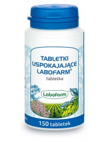 Tabletki uspokajające Labofarm - ziołowy lek na uspokojenie x 150 tabletek