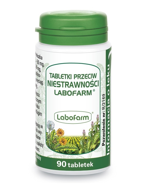 Tabletki przeciw niestrawności - Labofarm Tabletki przeciw niestrawności - Labofarm
