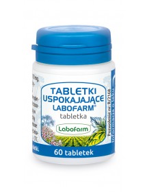 Tabletki uspokajające Labofarm - ziołowy lek na uspokojenie x 60 tabletek